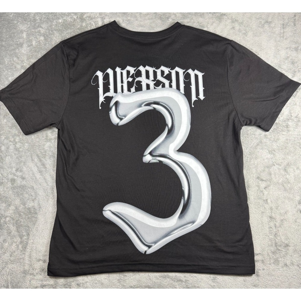 Allen Iverson Icon Graphic Short Sleeve T-Shirt Black Mens Size Medium RN115665 - Picture 9 of 10